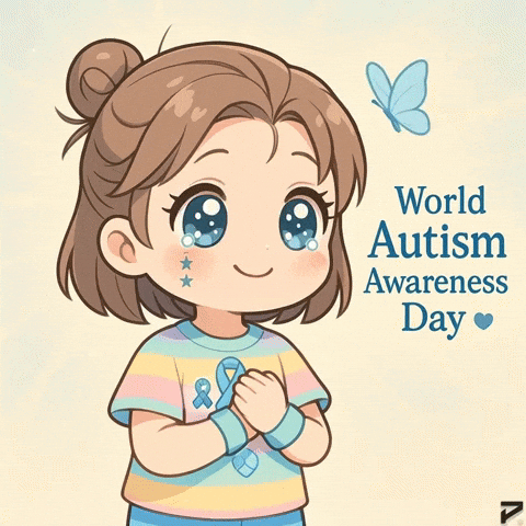 Butterfly Autism Awareness Month GIF by Persona