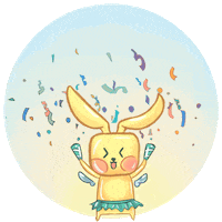 Confetti Celebrate Sticker by Kuis Milioner