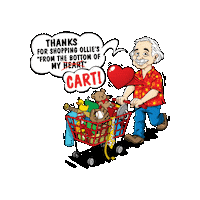 Shopping Bargains Sticker by Ollie's