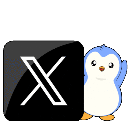 Social Media Penguin Sticker by Pudgy Penguins