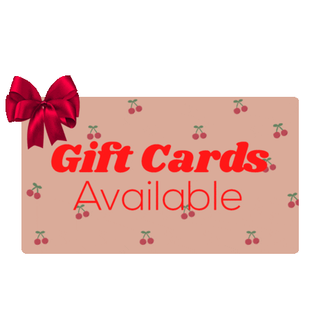 Gift Cards Available Sticker by The Brow Project