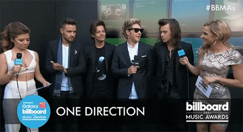 one direction GIF by Billboard Music Awards