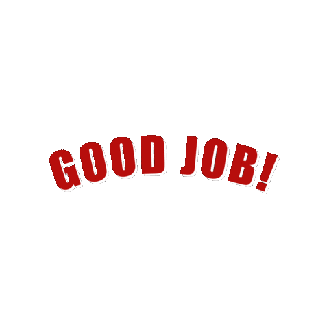 Well Done Good Job Sticker by Rotes Kreuz Linz