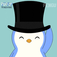 Wave Hello GIF by Pudgy Penguins