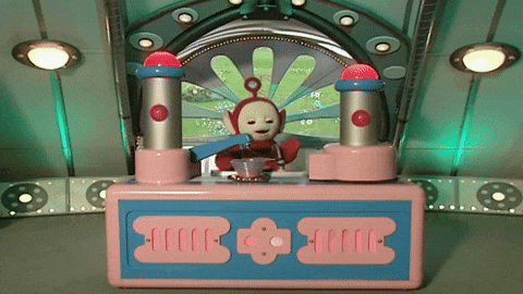 Happy Jump GIF by Teletubbies