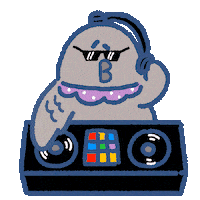 Spotted Dove Dance Sticker by SOWINGHONG