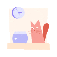 FrancescoMugnaini cat summer mediterranean summer estate mediterranea Sticker
