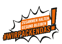 Zusammenhalten Sticker by Werksviertel-Mitte