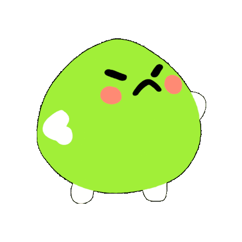 Upset Sticker