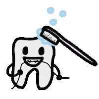 Drawing Teeth Sticker