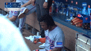 Laugh Nod GIF by New York Mets