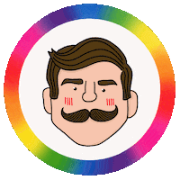 Fun Rainbow Sticker
