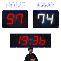 74 Away Sticker
