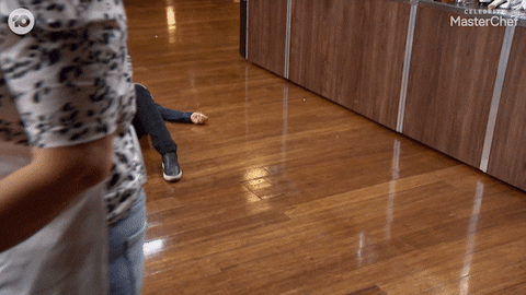 Tired Celebrity Masterchef GIF by MasterChefAU