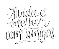 Lettering Amigos Sticker