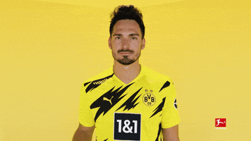 Borussia Dortmund Reaction GIF by Bundesliga