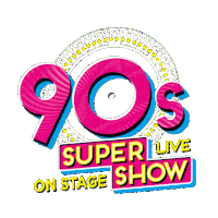 Nineties 90Ies Sticker by 90s Super Show