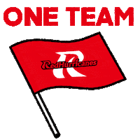 Flag Rugby Sticker by レッドハリケーンズ