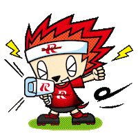 RedHurricanes_official rugby 応援 ラグビー メガホン Sticker