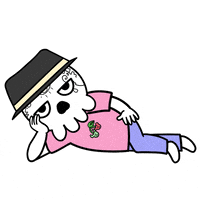 CloverStudios crypto nft relaxing memento mori GIF