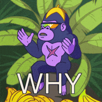 Confused Ck GIF by CyberKongz Official