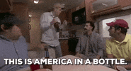 drunk sacha baron cohen GIF
