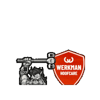 Farrier Werkman Sticker by WerkmanHoofcare
