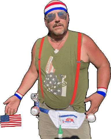 4Th Of July Usa Sticker by TWO08