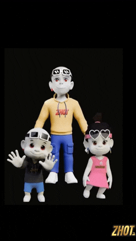 Animation Waving GIF by Zhot