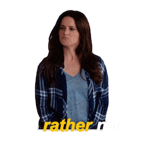 Schitts Creek Do Not Want Sticker by CBC