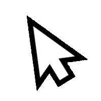 Arrows Mouse Sticker by Podstars