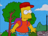 try to get away homer simpson GIF