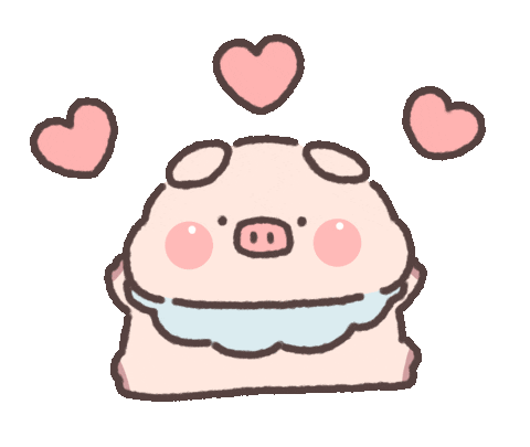 Pig Love Sticker