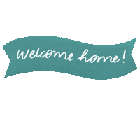 hguild blue real estate home house Sticker