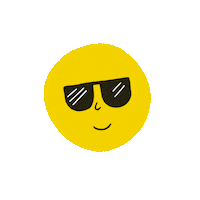 Summer Time Smile Sticker