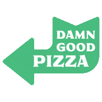 Pizza Sticker by Burgreens
