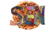 Pizza Sgn Sticker by SomeGoodNews