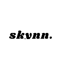 skynnlondon black peeky skynn Sticker