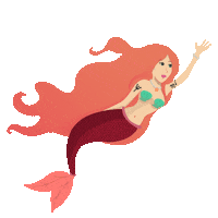 Hair Swim Sticker