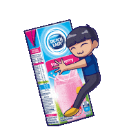 Chocolate Milk Sticker by Dutch Lady