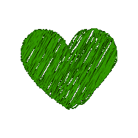 WIFINOE herz grünesherz wifinoe bleibneugierig Sticker