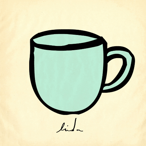 Coffee Illustration GIF by Linski101