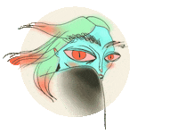 Profile Sticker by Qieer Wang