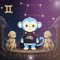 Zodiac Sign Monkey GIF by Respective