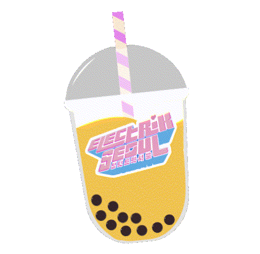 Boba Lightsticks Sticker by Exchange LA