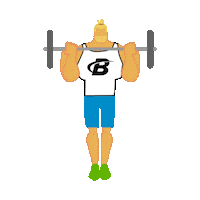 fitness hipster Sticker by Bodybuilding.com