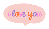 I Love You Friends Sticker