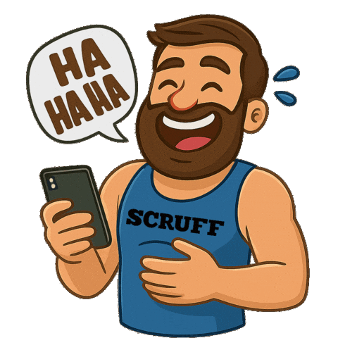 Happy Woof Sticker by SCRUFF