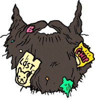 beard barba Sticker by barbudos_uruguay