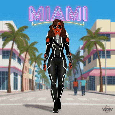 Palm Trees Wow GIF by World Of Women